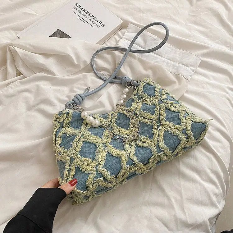 Colorful Handbags, Women Bucket Clutch Box, Square Crossbody Shopping Package