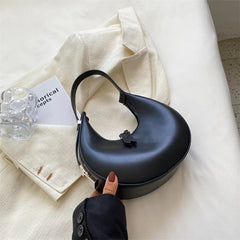 Small PU Leather Women Handbag Tote Shoulder Crossbody Bag