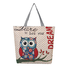 Canvas Shoulder Bag Large Capacity Tote Purse for Women
