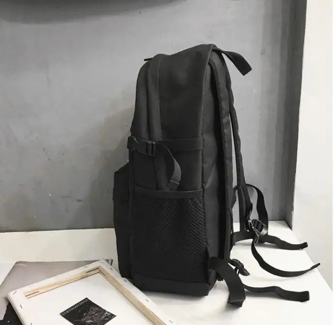 Canvas Women School Bag Shoulder Bag Backpack for Teenage Girl Student Bag