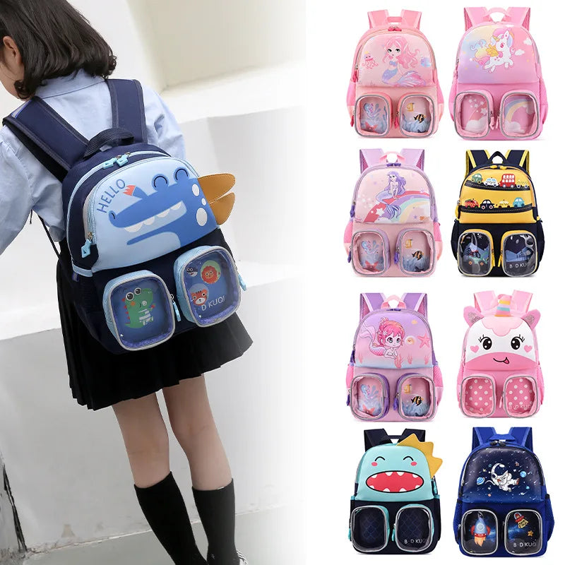 Kids Girl Schoolbag Baby Toy Student Backpacks Kindergarten Backpack