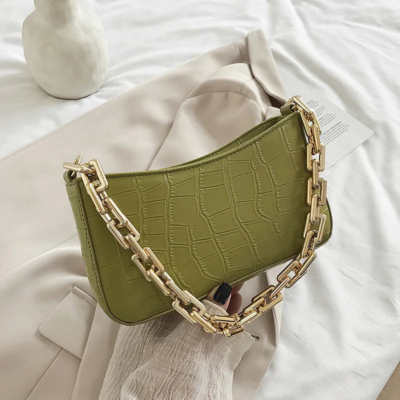 Chain Shoulder Bag Handbags And Purses Armpit Bags For Women