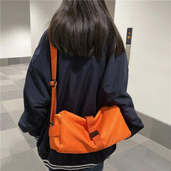 Nylon Shoulder Bag Cross Body Handbag for Women and Men