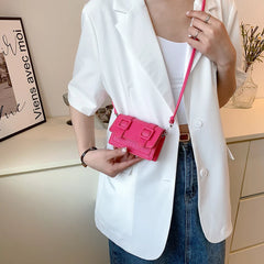 Crossbody Mini Handbag Leather Casual Shoulder Bags Small Tote Purse Bag