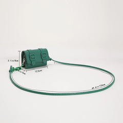 Crossbody Mini Handbag Leather Casual Shoulder Bags Small Tote Purse Bag