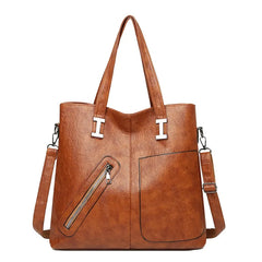 Multi-pocket PU Leather Shoulder Bags for Women