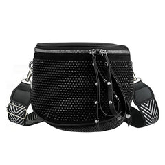 Diamonds Shoulder Chest Bag Rhinestone Crossbody Tote Purse