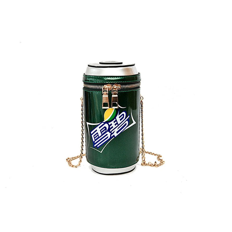 Small Box Shape Shoulder Bag Funny Personality Crossbody Bag