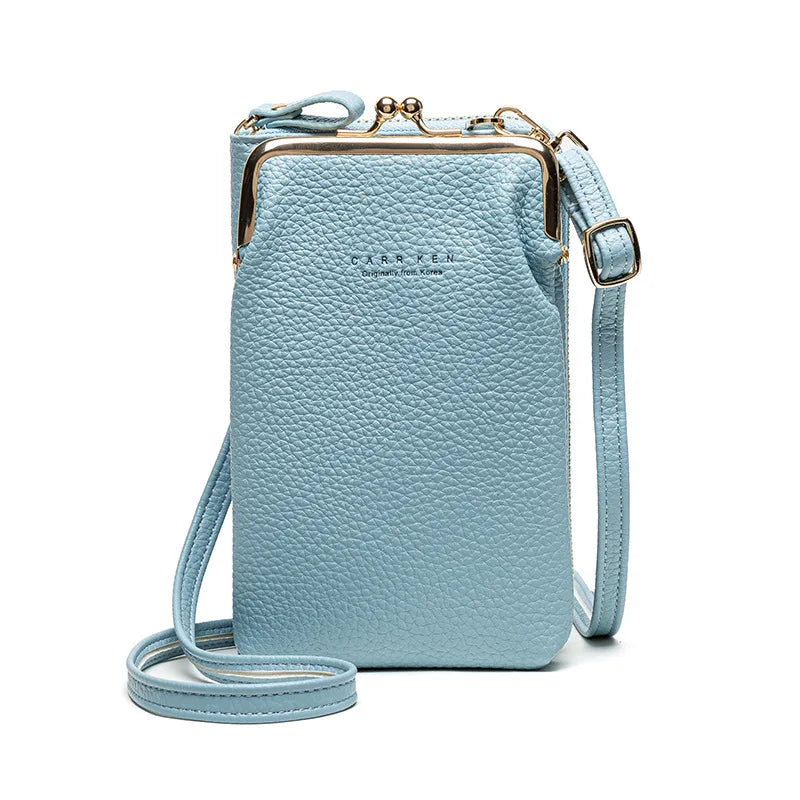 Matte Leather Crossbody Bag Women Shoulder Messenger Clutch Phone Purse Handbag