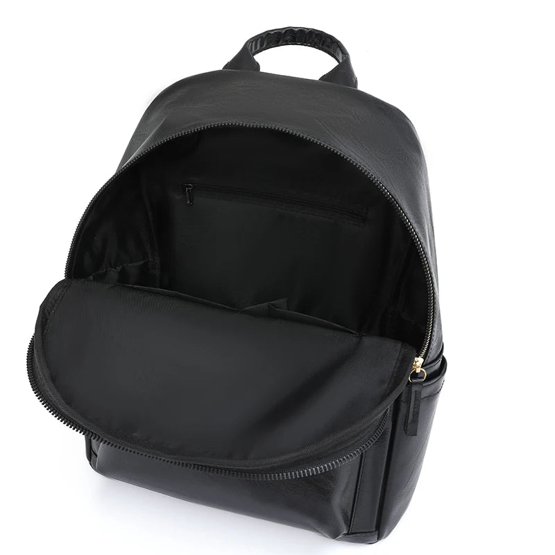 Fashion PU Leather Girl Backpack Shoulder Bag