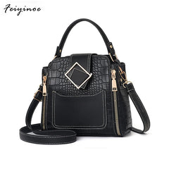 Pu Leather Women's Crossbody Bag Shoulder Handbag Travel Bolsas