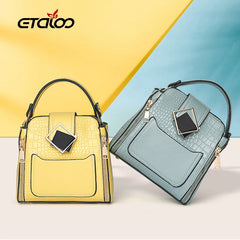 Pu Leather Women's Crossbody Bag Shoulder Handbag Travel Bolsas