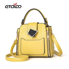 Pu Leather Women's Crossbody Bag Shoulder Handbag Travel Bolsas
