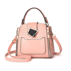 Pu Leather Women's Crossbody Bag Shoulder Handbag Travel Bolsas
