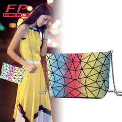 Luminous Geometry Women Shoulder Bags Chain Handbag