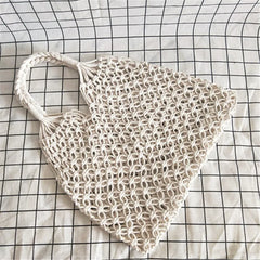 Rattan Women Shoulder Bags Wicker Woven Handbags Large Capacity Summer Beach