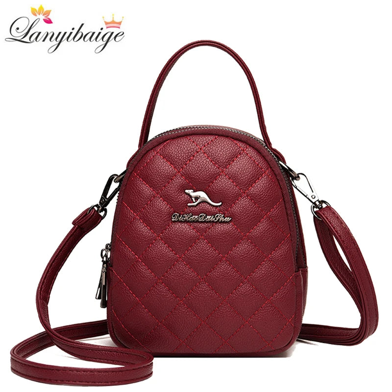 Rhombus Shoulder Bags Women Casual Small Messenger Bags