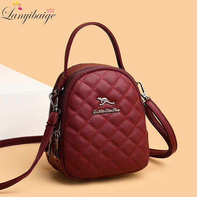 Rhombus Shoulder Bags Women Casual Small Messenger Bags