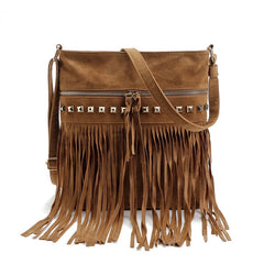 Rivet Tassel Women Bags Shoulder Messenger Crossbody Bolsa Feminina