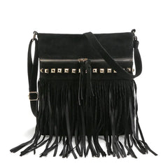 Rivet Tassel Women Bags Shoulder Messenger Crossbody Bolsa Feminina