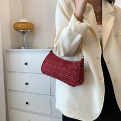 Shoulder Bag Chain Strap Underarm Bags For Women Casual Ladies Handbags