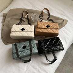 Shoulder Bag Women Travel Bags Leather Pu Quilted Bag Female Handbags