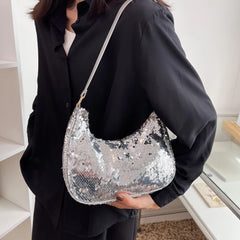Sequin Shoulder Handbag Totes for Women