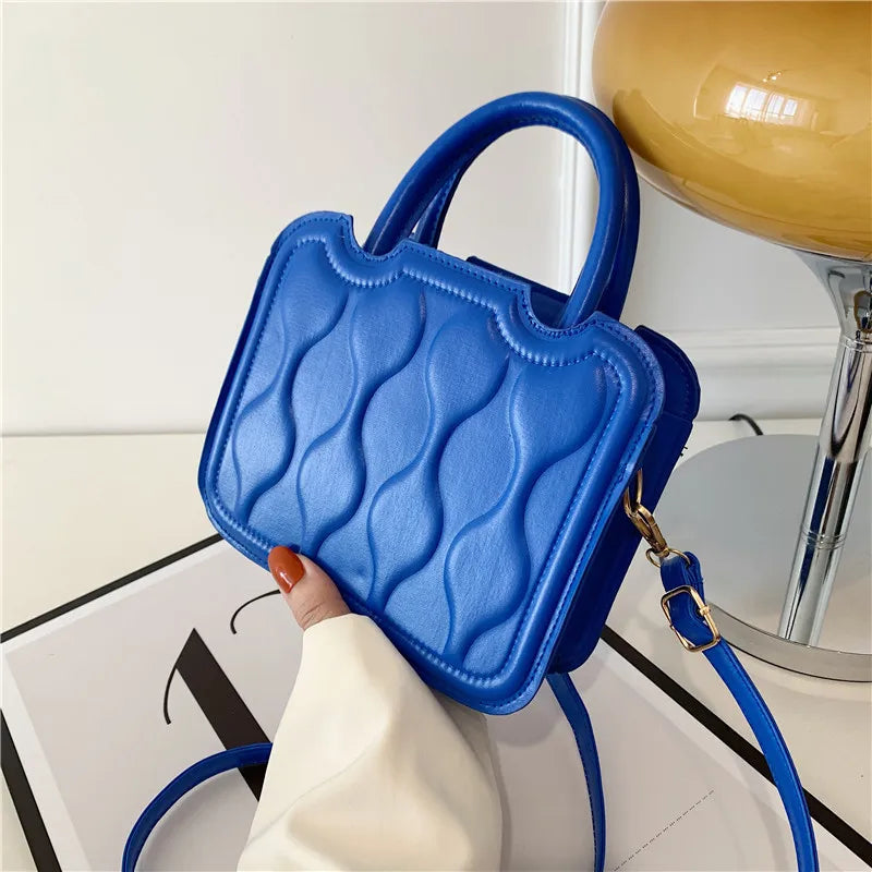 Small Pu Leather Shoulder Bag Casual Crossbody Bag for Women