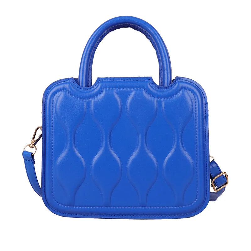 Small Pu Leather Shoulder Bag Casual Crossbody Bag for Women