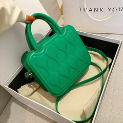 Small Pu Leather Shoulder Bag Casual Crossbody Bag for Women