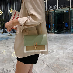 Small Women Bags Chain Shoulder Bag Ladies Stitching Bag Messenger Bag