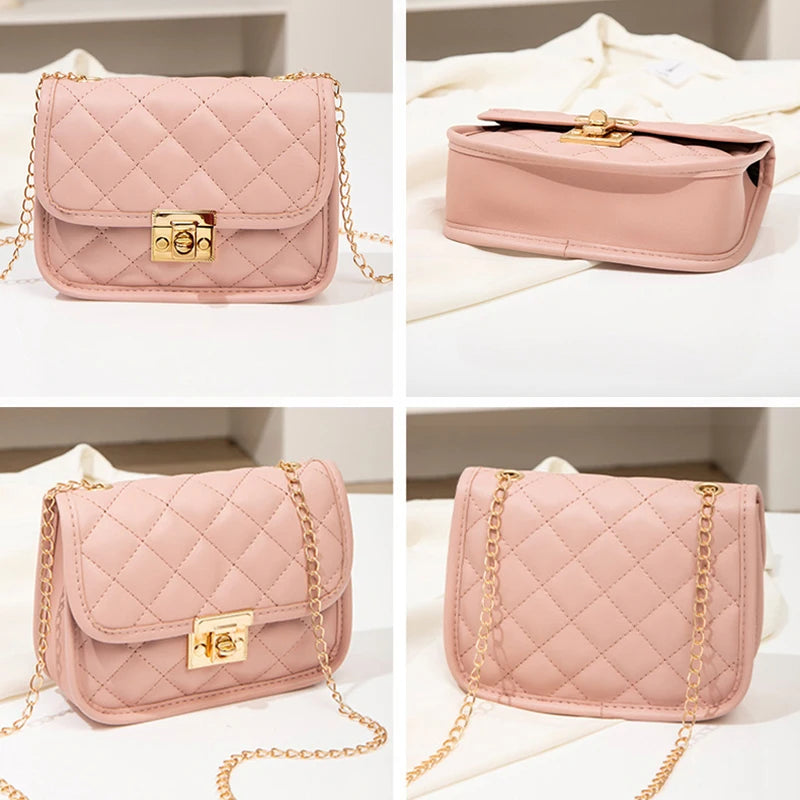 Women's Leather Crossbody Shoulder Bag Casual Chest Waist Bag