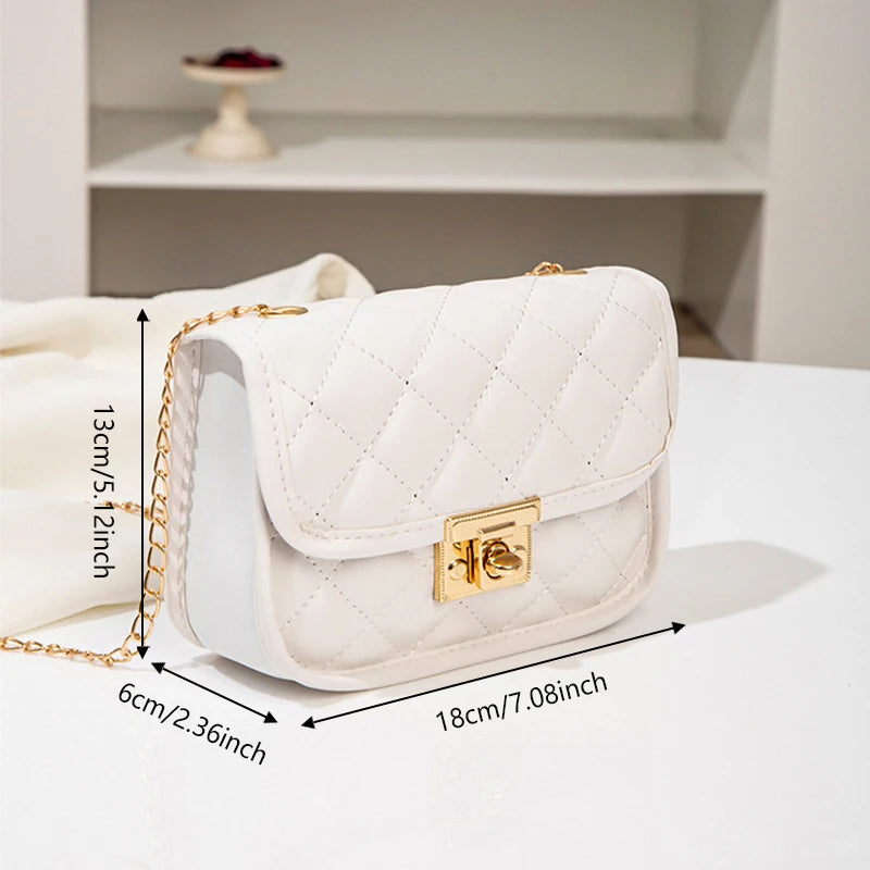 Women's Leather Crossbody Shoulder Bag Casual Chest Waist Bag
