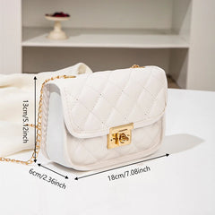 Women's Leather Crossbody Shoulder Bag Casual Chest Waist Bag