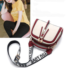 Women PU Leather Handbag Crossbody Bag Chains Square Bag Lady Purse