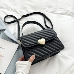Striped Women Shoulder Bag Handbags Ladies Small Top Handle Bags