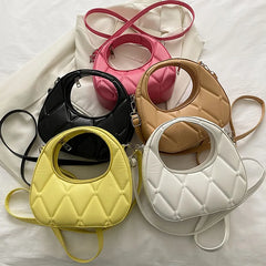 Women Shoulder Bag Small Round Portable Ladies Handbags Crossbody Bags