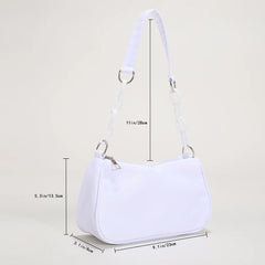 Casual Nylon Zipper Messenger Bag for Shopping Travel