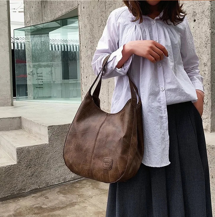 Vintage Tote Bags for Women Large Capacity Sac A Main Femme