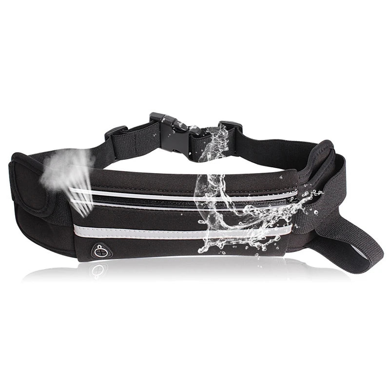 Waterproof Waist Pack for Men Women, Phone Belt Bag for Traveling Running Sport
