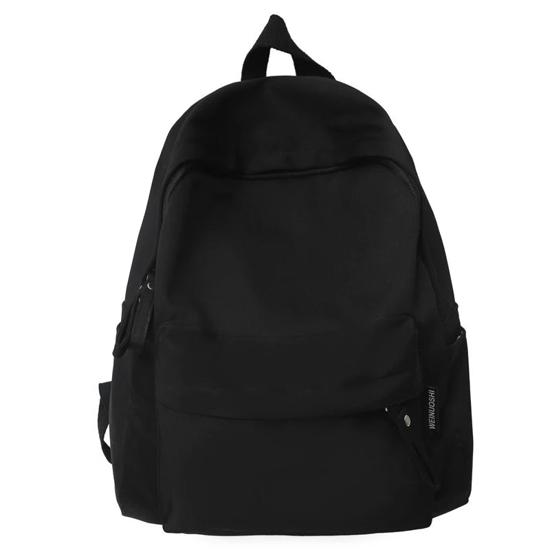Women Backpack High Female Soft Nylon Preppy School Bag For Teenage Girls Boys