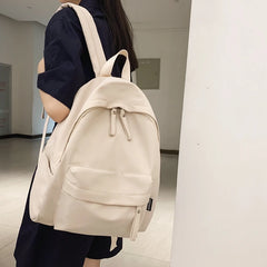 Women Backpack High Female Soft Nylon Preppy School Bag For Teenage Girls Boys