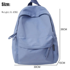 Women Backpack High Female Soft Nylon Preppy School Bag For Teenage Girls Boys