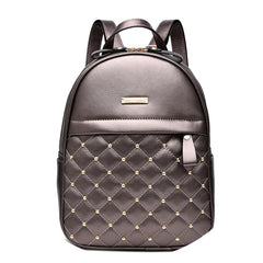 Casual Bead Backpack for Teenage Girls Female Backpack