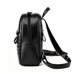 Casual Bead Backpack for Teenage Girls Female Backpack