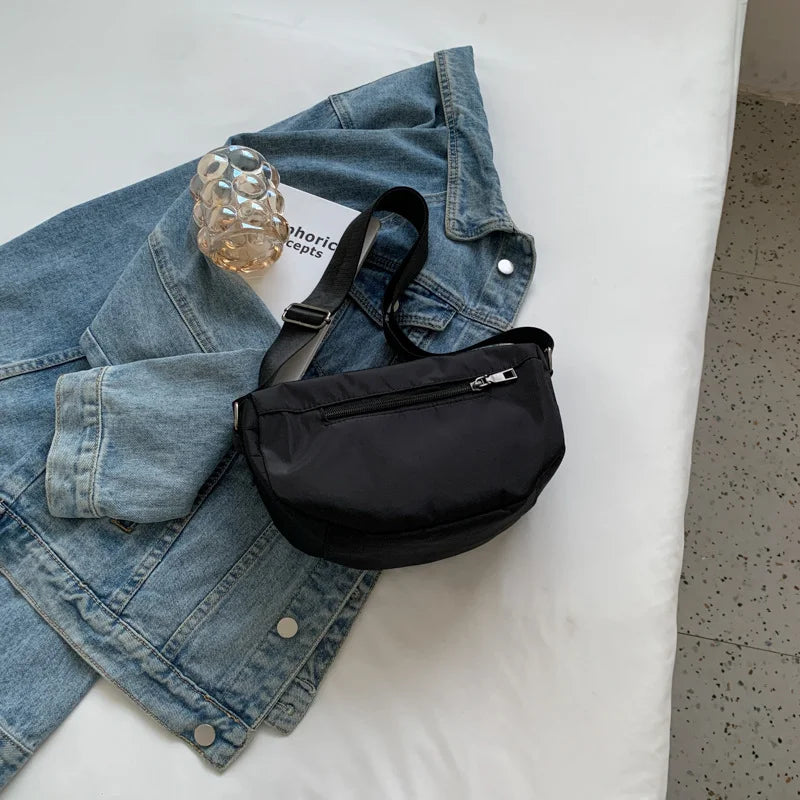 Women Casual Crossbody Bags Solid Handbags Messenger Bags for Women