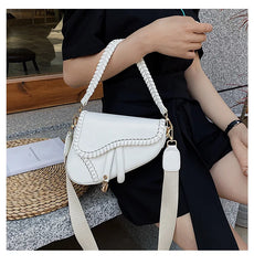 Women Saddle Bags Shoulder Bags Casual Shopping PU Crossbody Bags Tote Bags