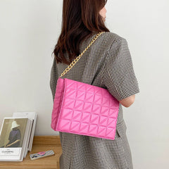 Women Shoulder Bag Handbags Ladies Square Underarm Bags Crossbody Chain