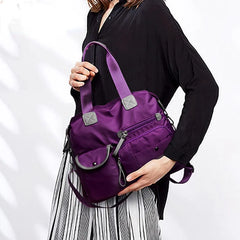 Waterproof Nylon Crossbody Bag Large Capacity Handbags