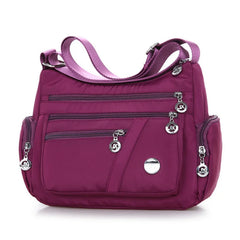 Waterproof Nylon Oxford Crossbody Bag Large Capacity Travel Bags Purse